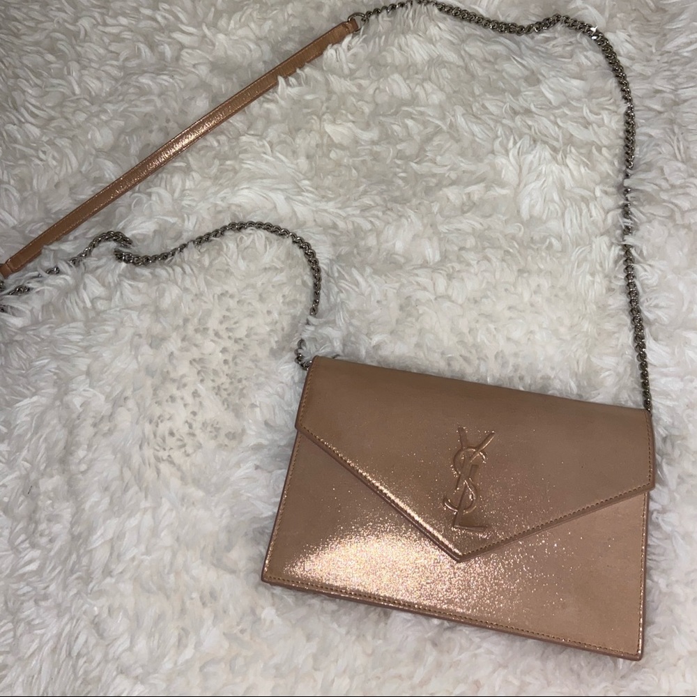 LIMITED EDITION rose gold YSL bag. NO LONGER SOLD